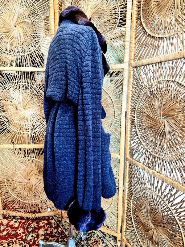 Vintage 80s Lil Pour L'autre Knitwear Cardigan