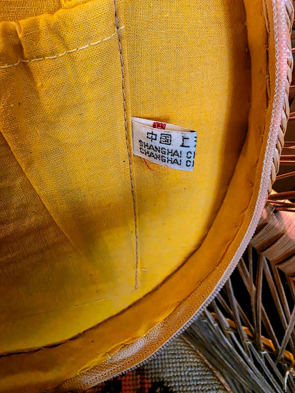 Vintage Round Rattan Hand Bag