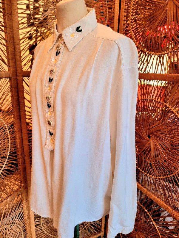 Vintage 80s / 90s Sixth Sense Traditional Shirt
