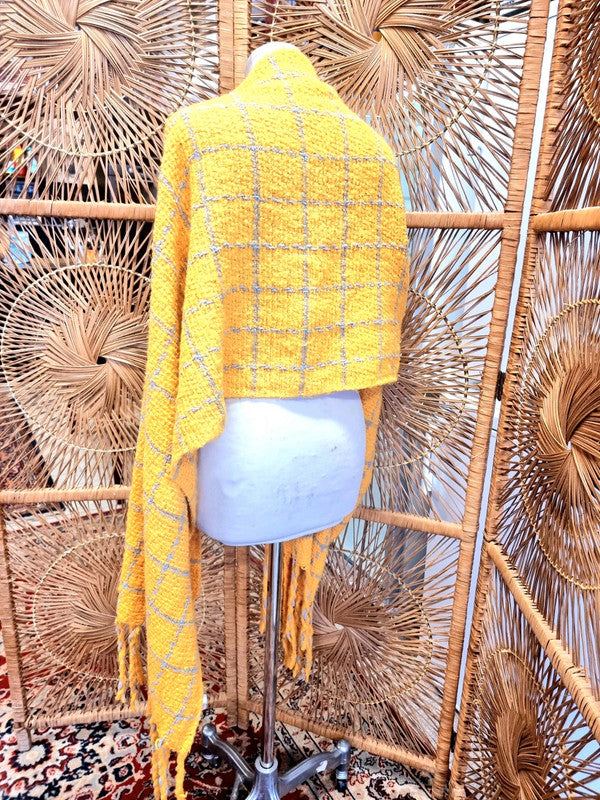 Large Knitwear Scarf Shawl