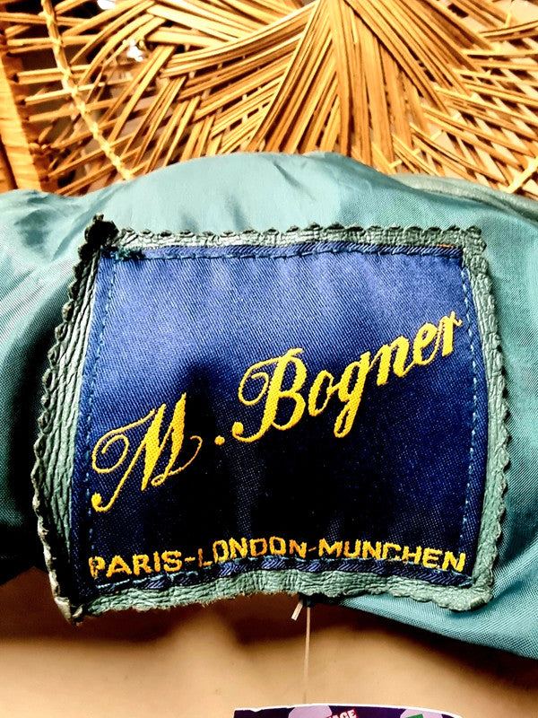Vintage 80's M. Bogner Leather Coat