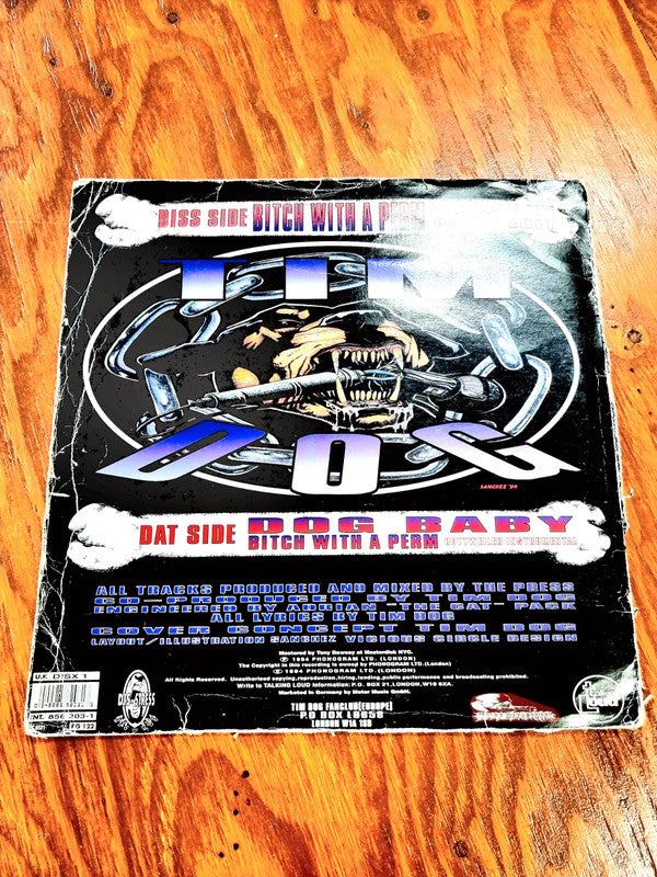 Tim Dog – Bitch With A Perm- Record Vinyl