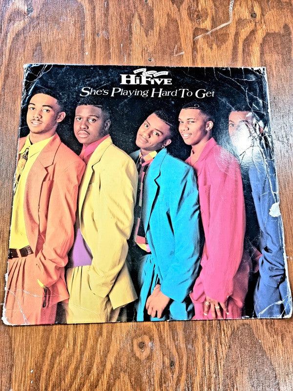 Hi-Five – She's Playing Hard To Get - Record Vinyl