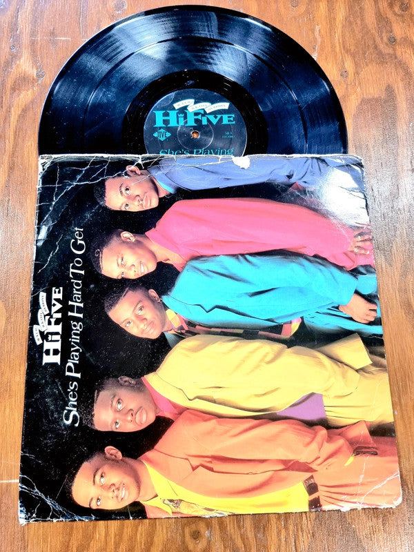 Hi-Five – She's Playing Hard To Get - Record Vinyl