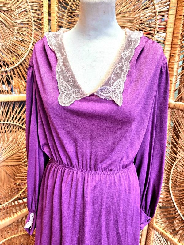 Vintage 1980s Maxi Dress
