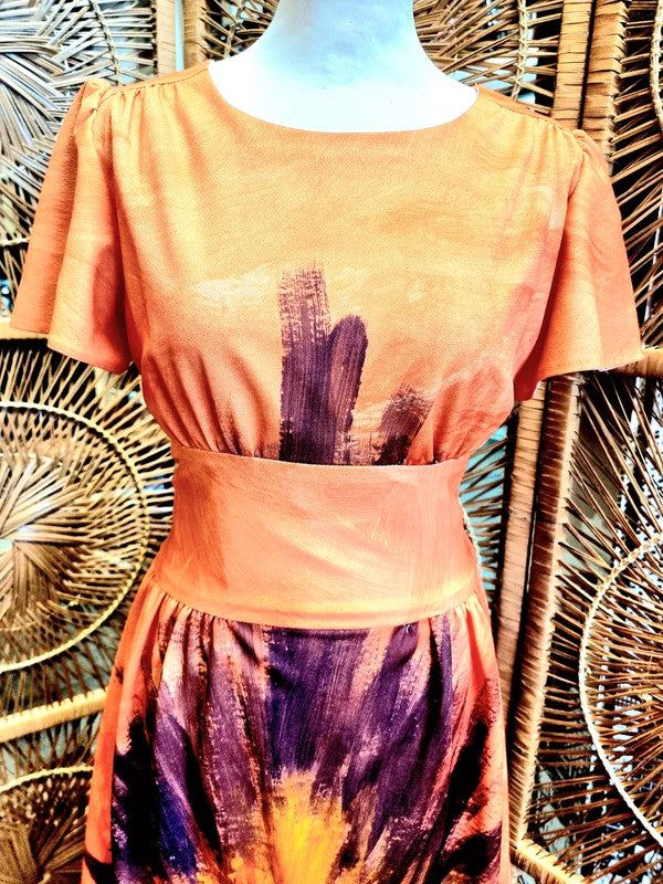 Vintage Couture Lize Maxi Dress