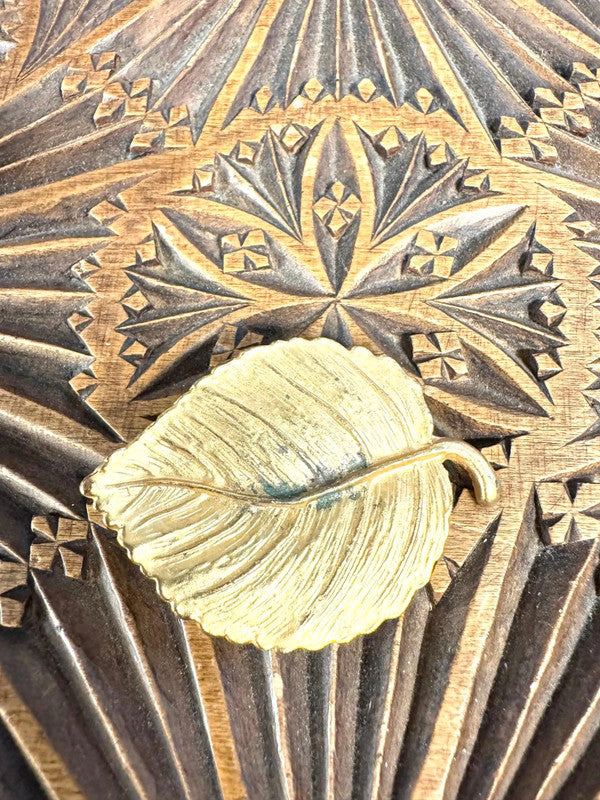 Vintage Leaf Brooch