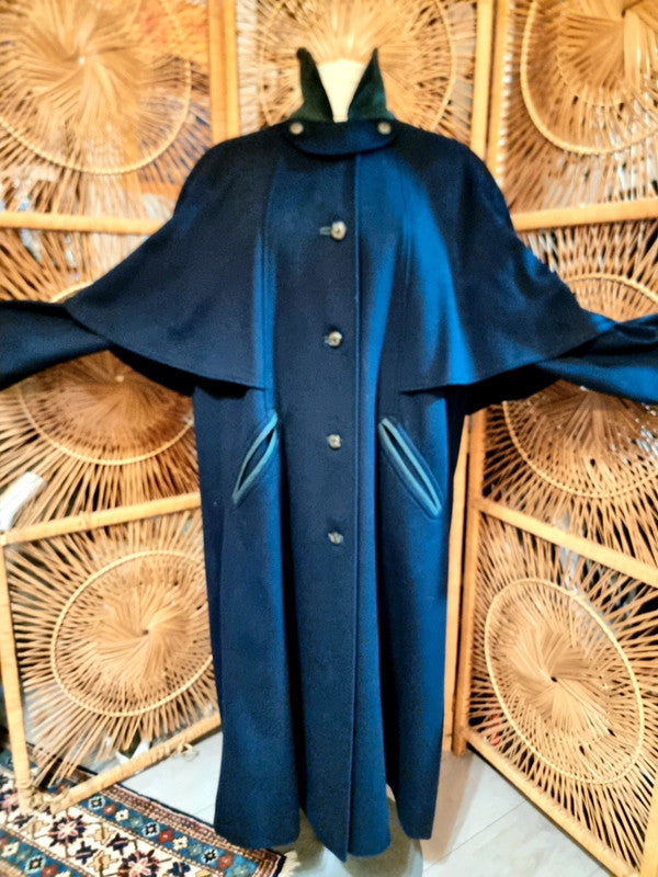 Vintage Lodenfrey Cape Coat