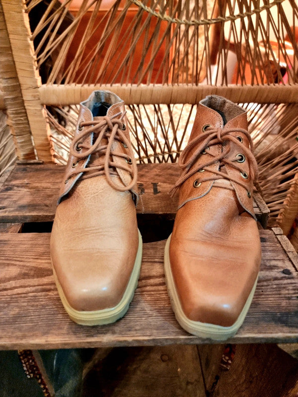 Vintage 80's Ankle Boots