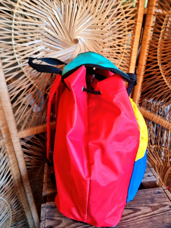Vintage 80's Colorblock Backpack