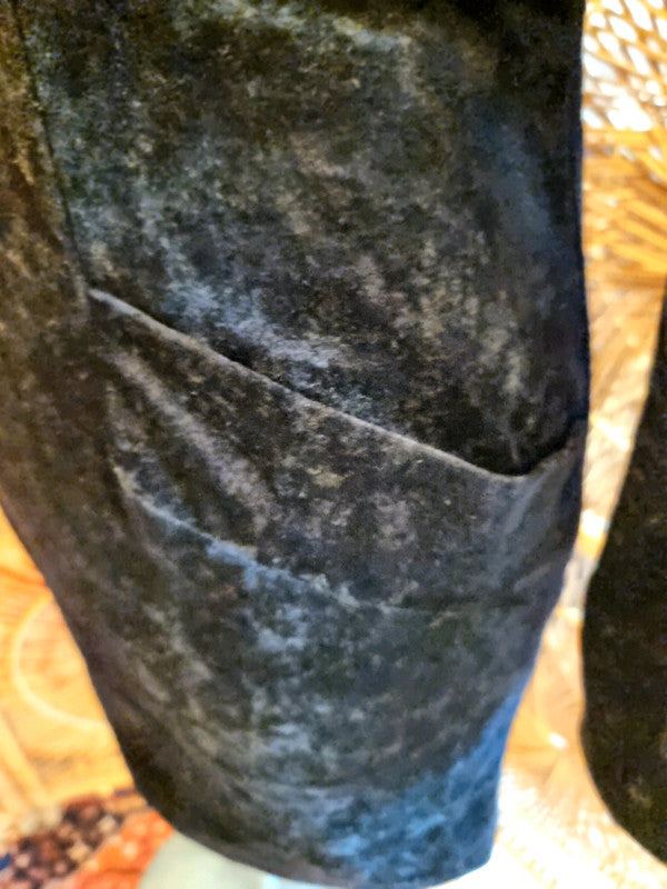 Vintage La Madeleine 80's Velvet Dress