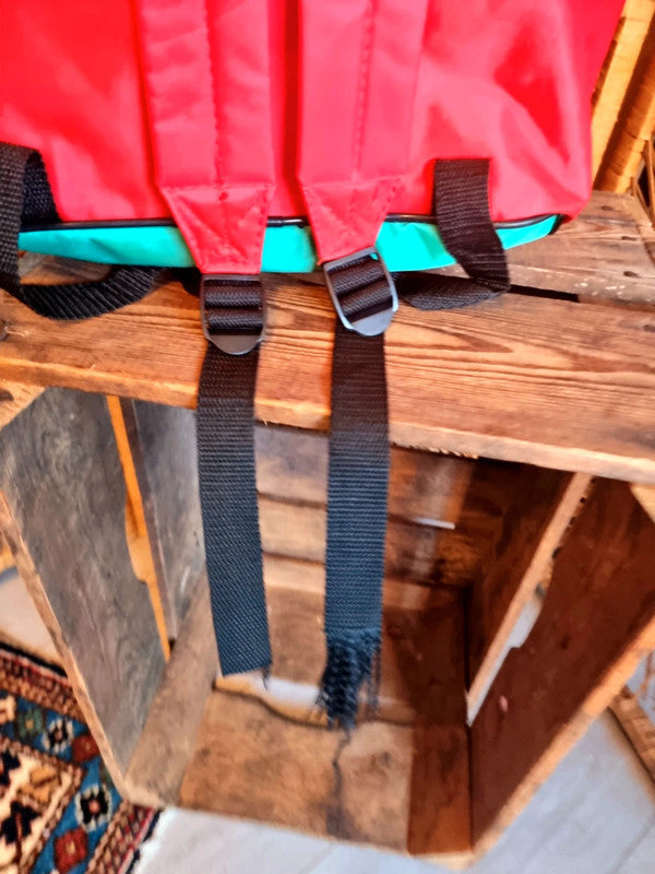 Vintage 80's Colorblock Backpack