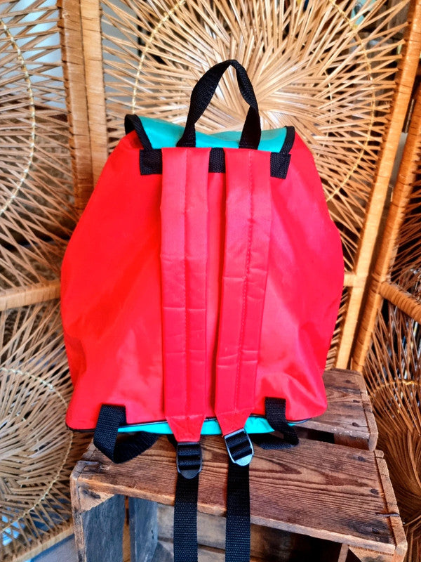 Vintage 80's Colorblock Backpack