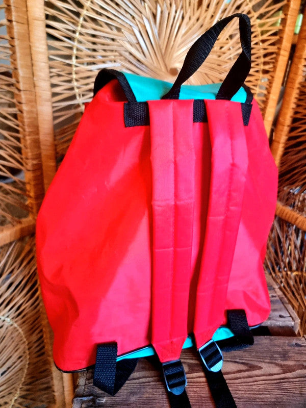 Vintage 80's Colorblock Backpack