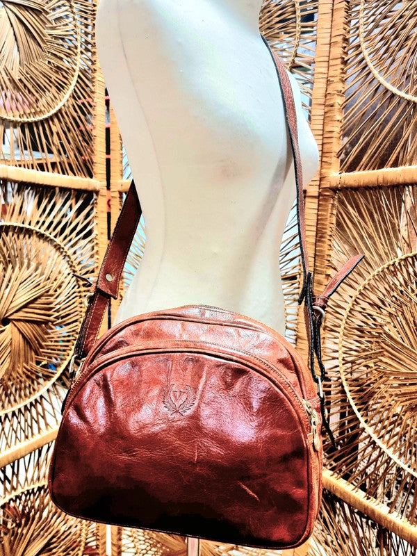 Vintage Leather Shoulder Bag