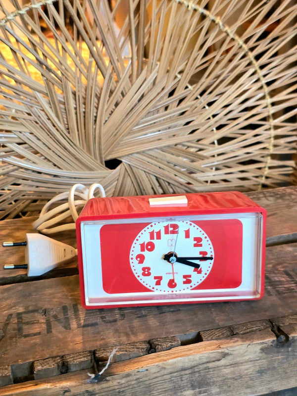 Vintage hema electric alarm clock