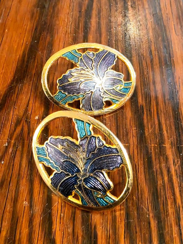 Deadstock Brand New Vintage 80s Pierced Earrings