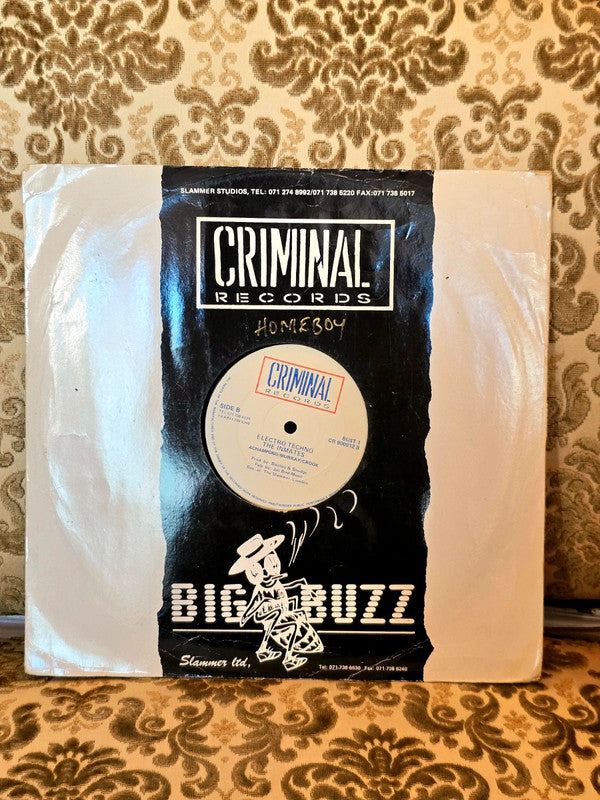Chellé/The Inmates–Don't Let It Go To Your Head / Electro Techno Vinyl Record