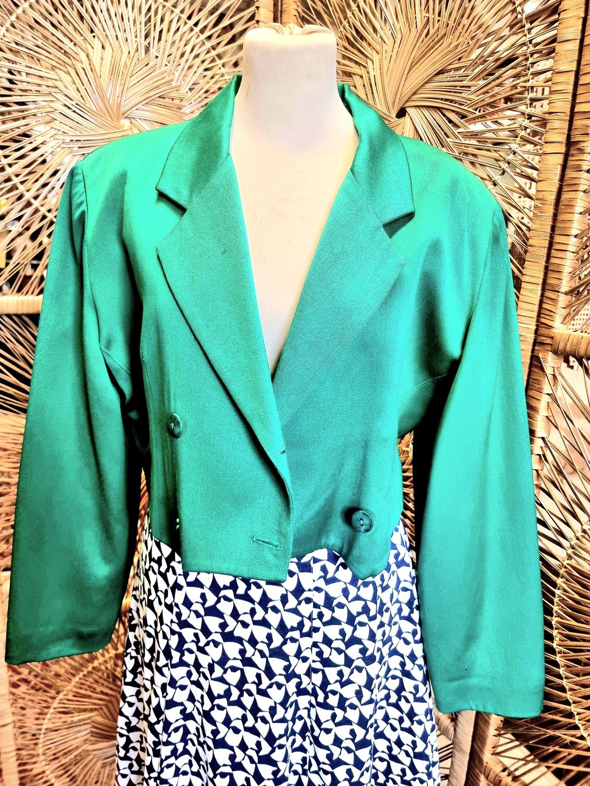 Vintage Harvey Nichols Zone Crop Jacket