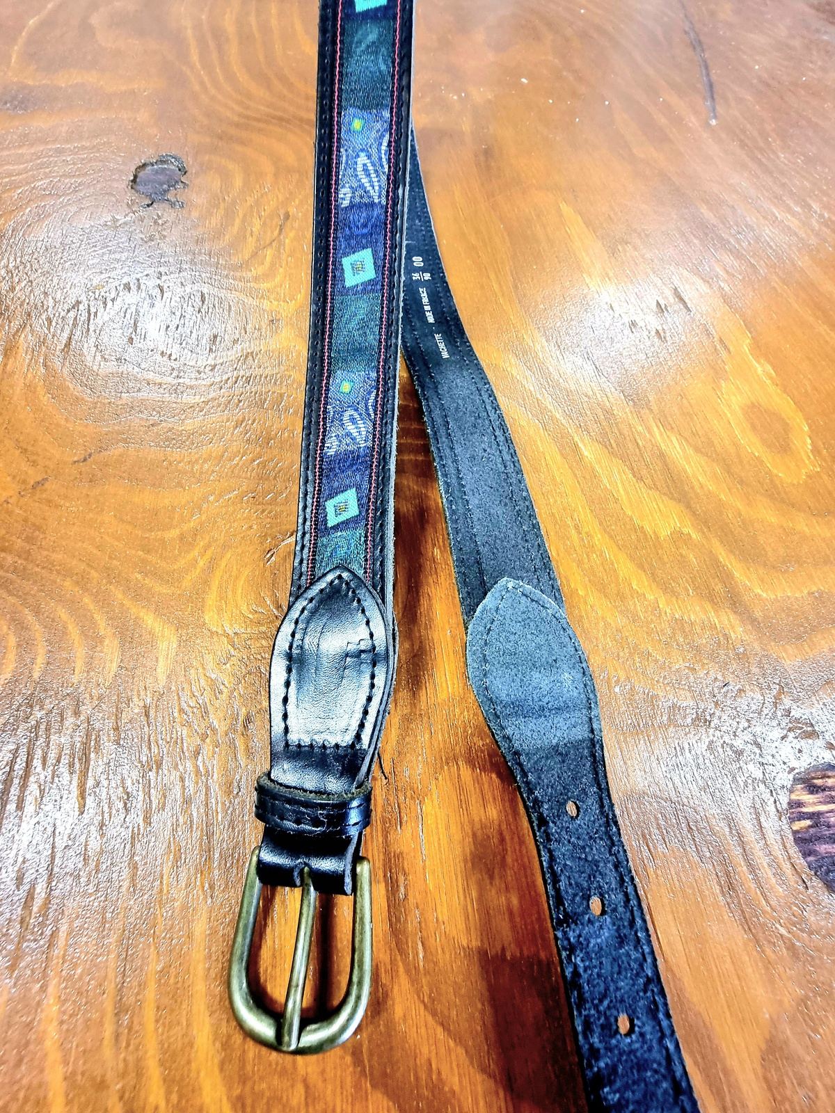 Vintage Vachette leather Belt
