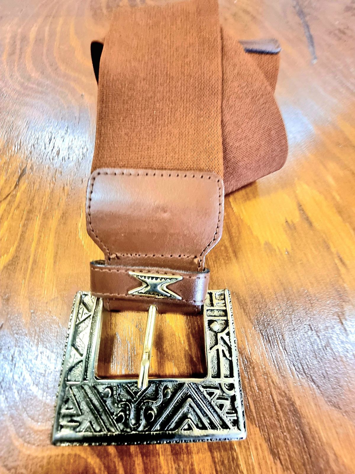 Vintage 1980s Elasticated Belt