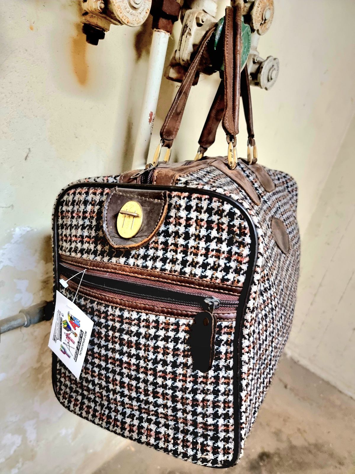 Vintage Molmax London Holdall Bag