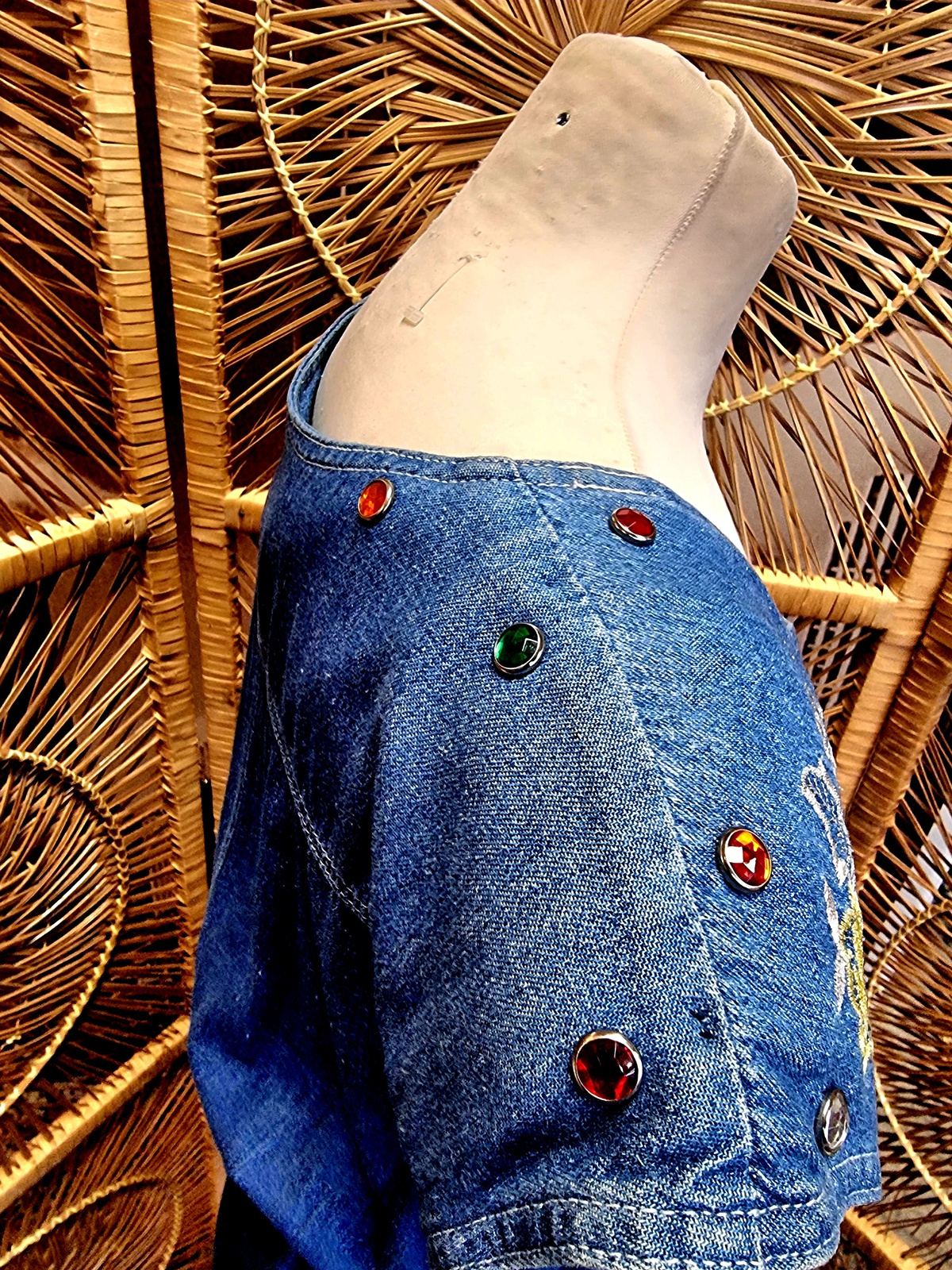 Vintage 1980's Denim Dress