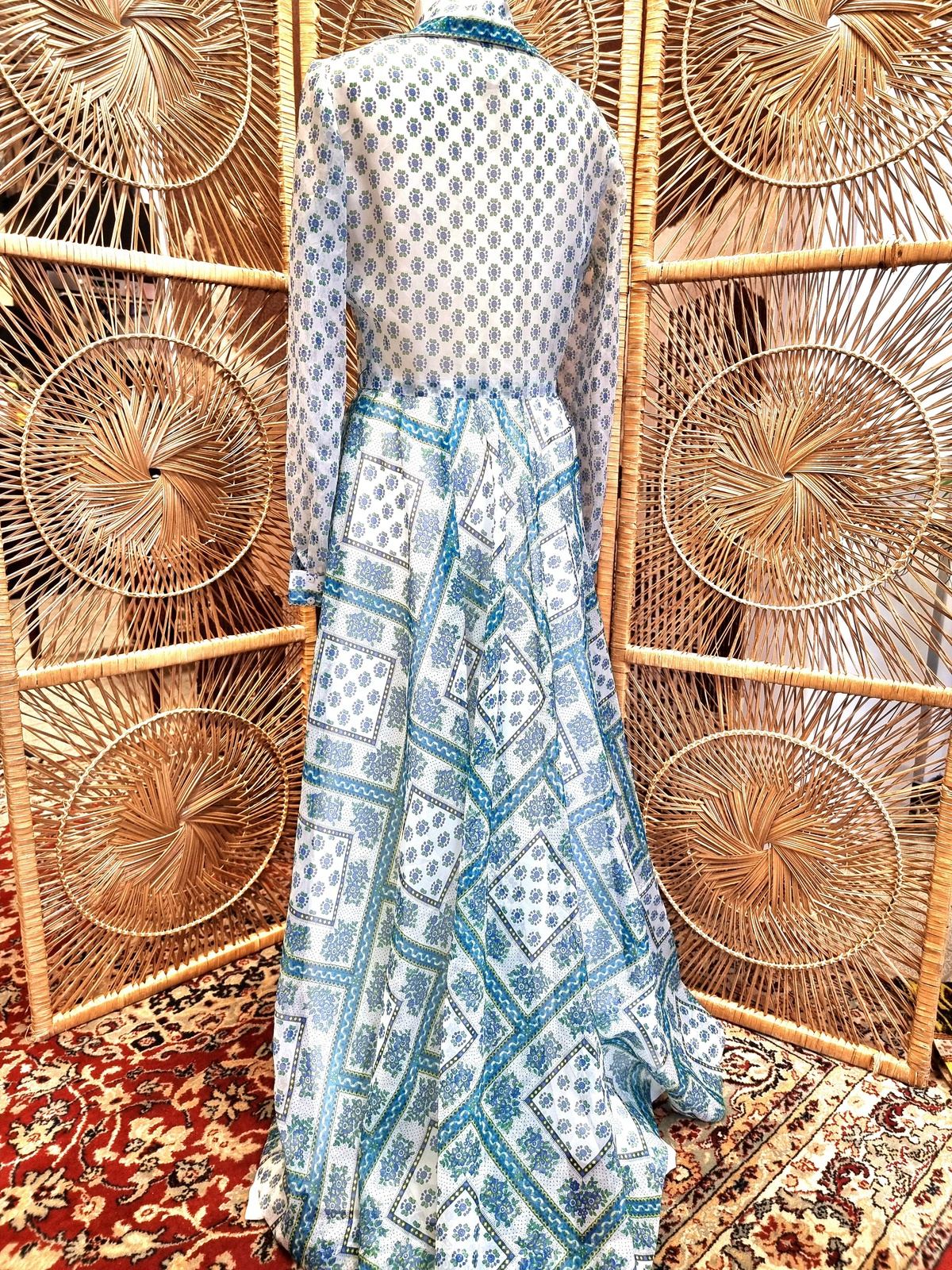 Vintage 70's Harry Algo Maxi Dress