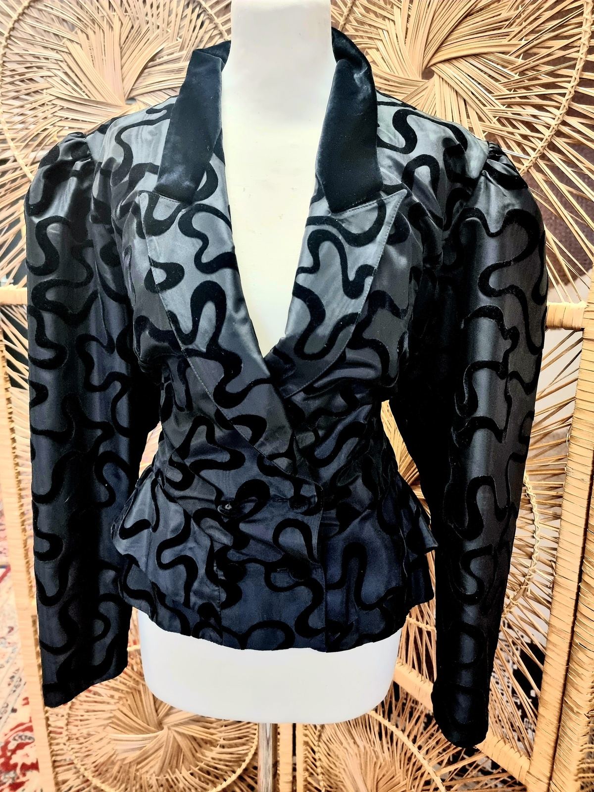 Vintage Afterfive Peplum jacket