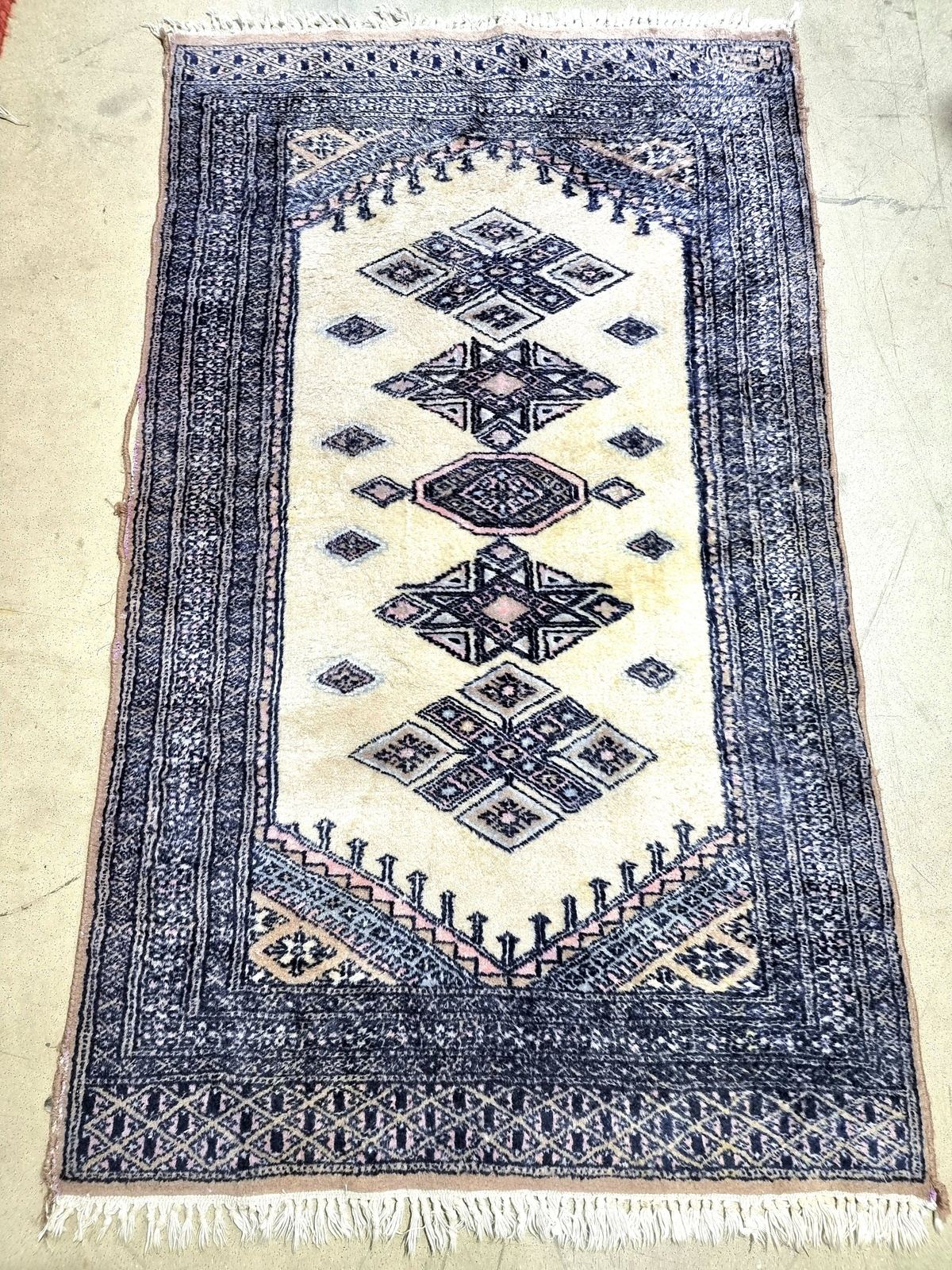 Vintage Hand-Knotted Rug