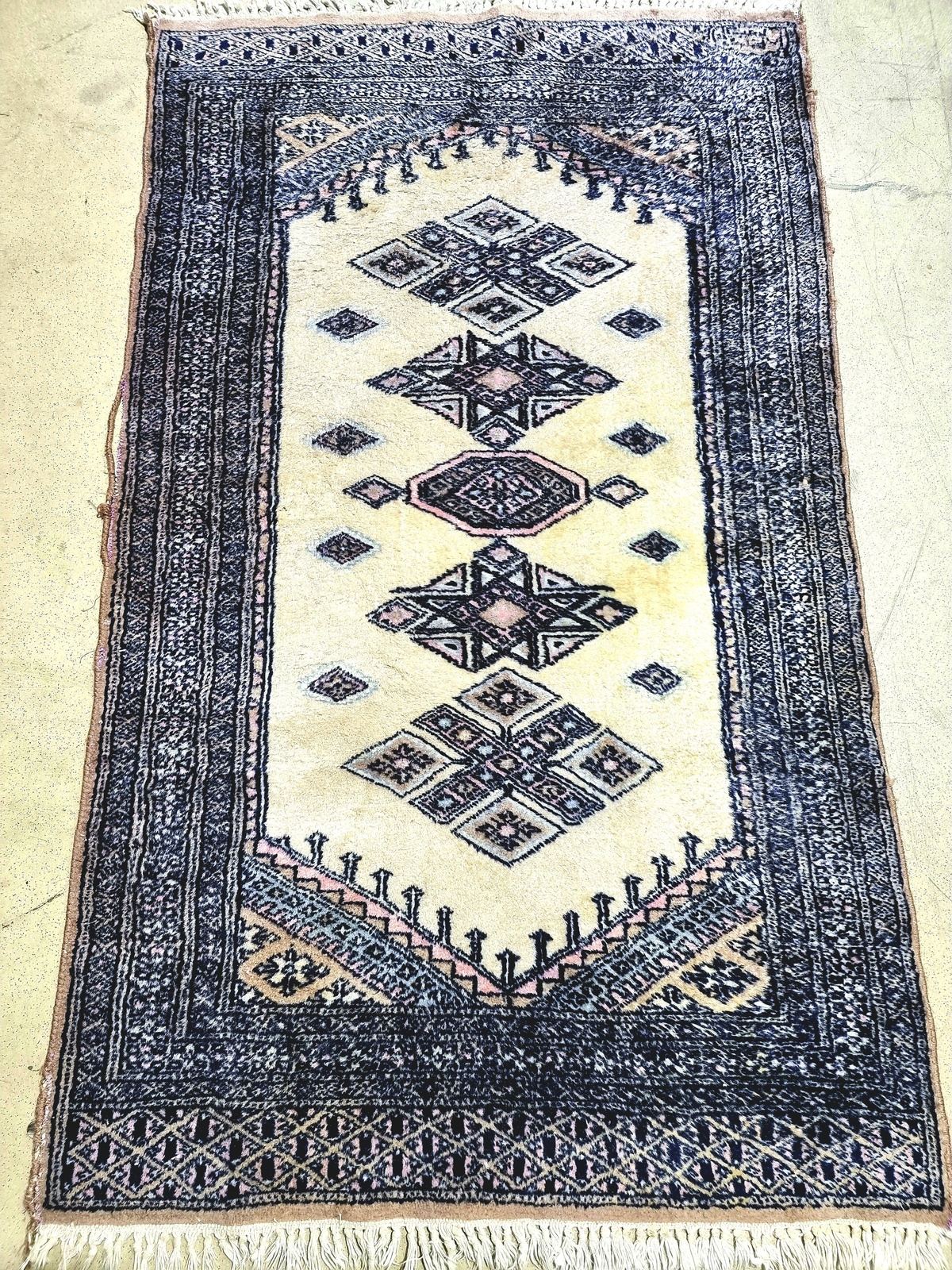 Vintage Hand-Knotted Rug