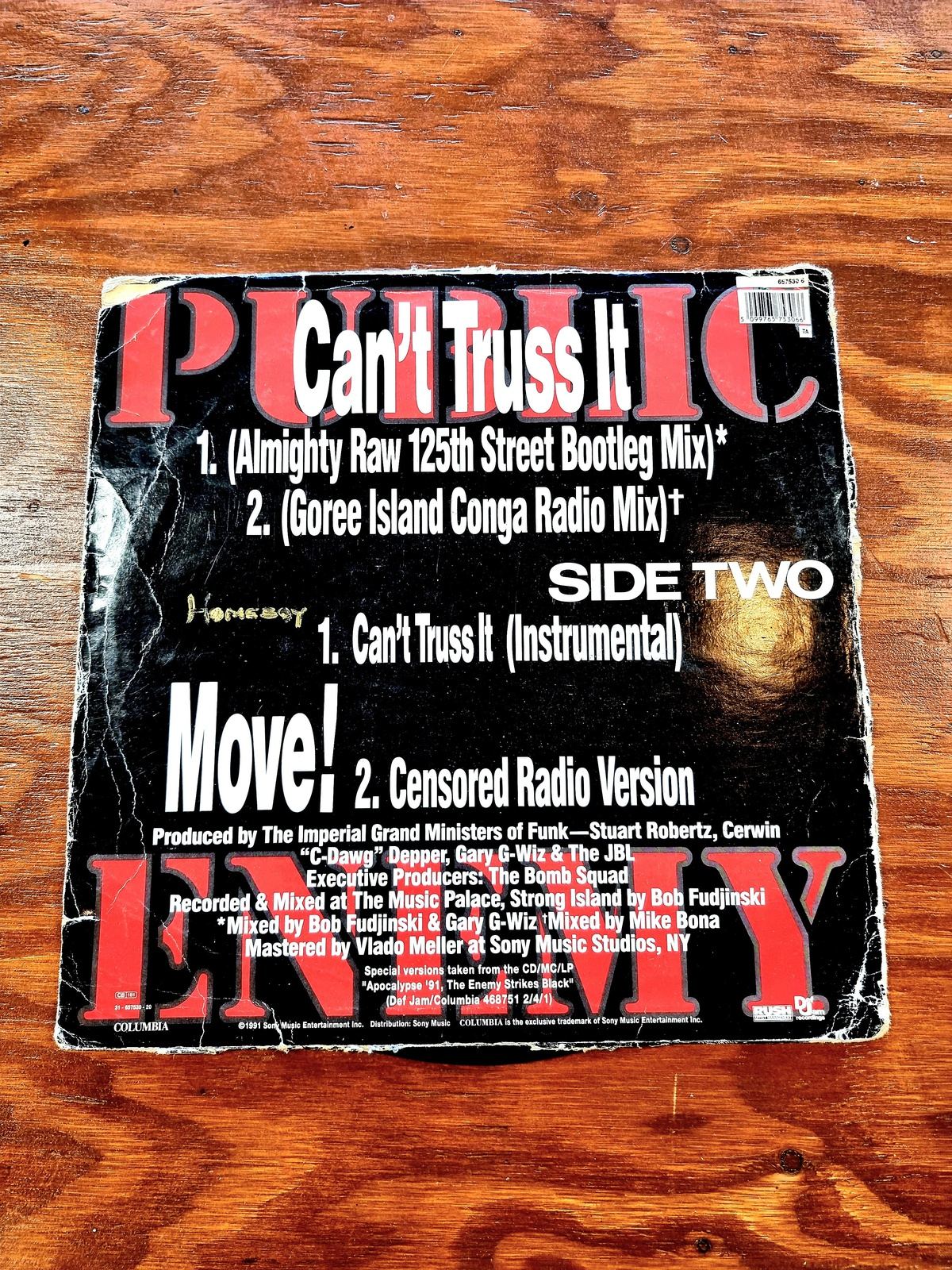 Public Enemy – Can't Truss It