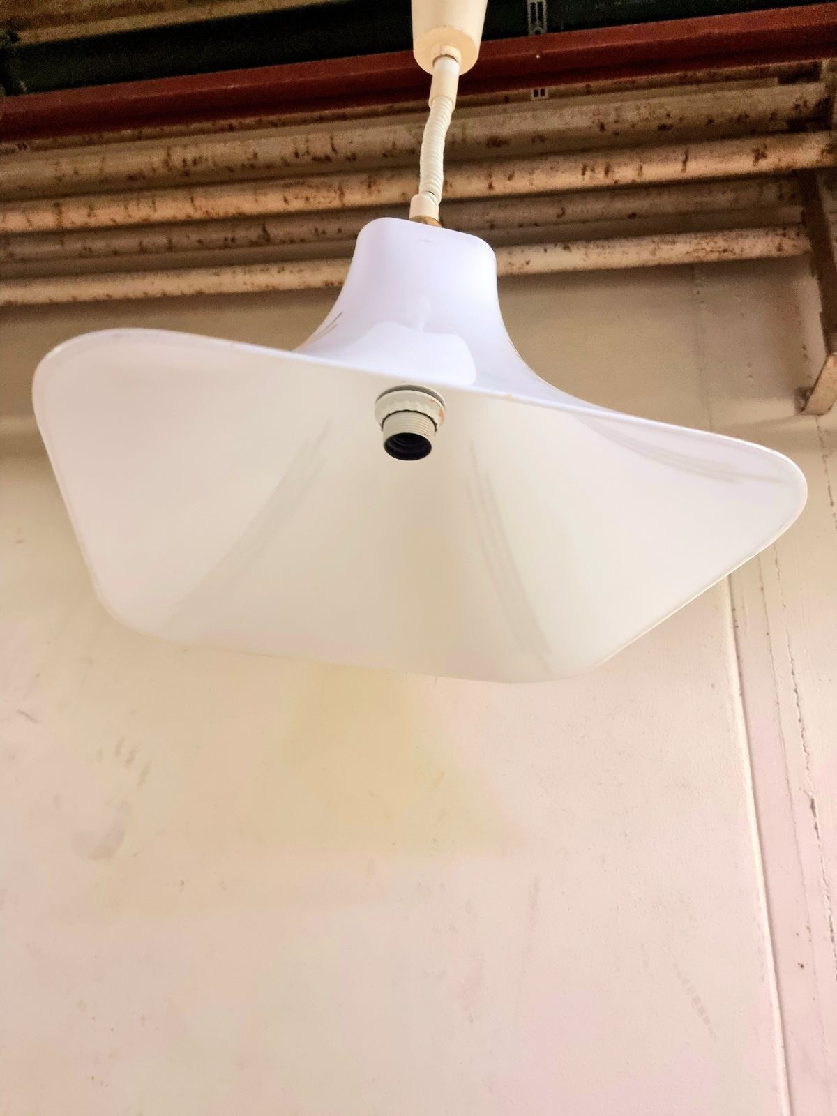 Vintage adjustable Trompet Hanglamp light