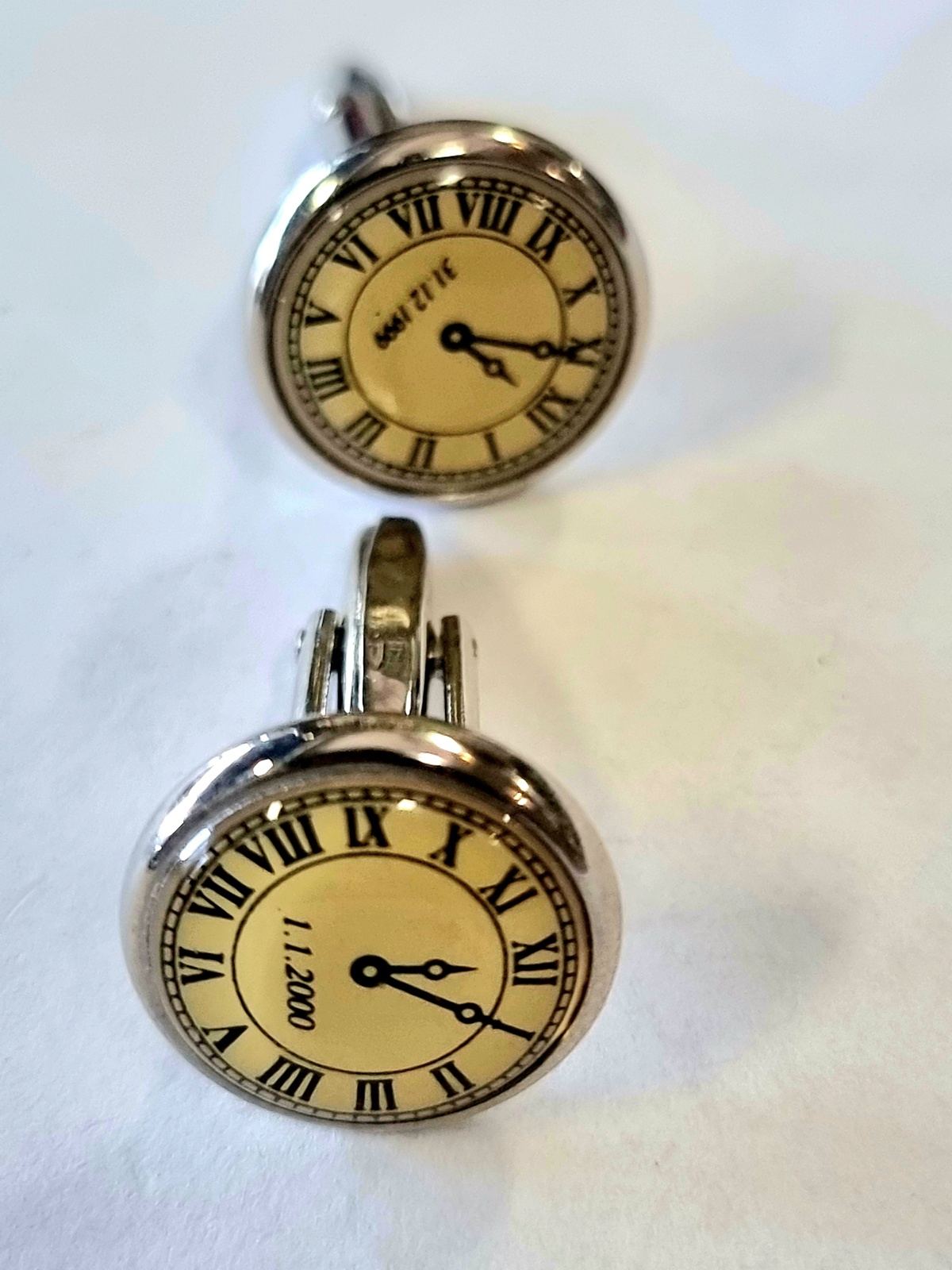 Vintage Clock Cufflinks