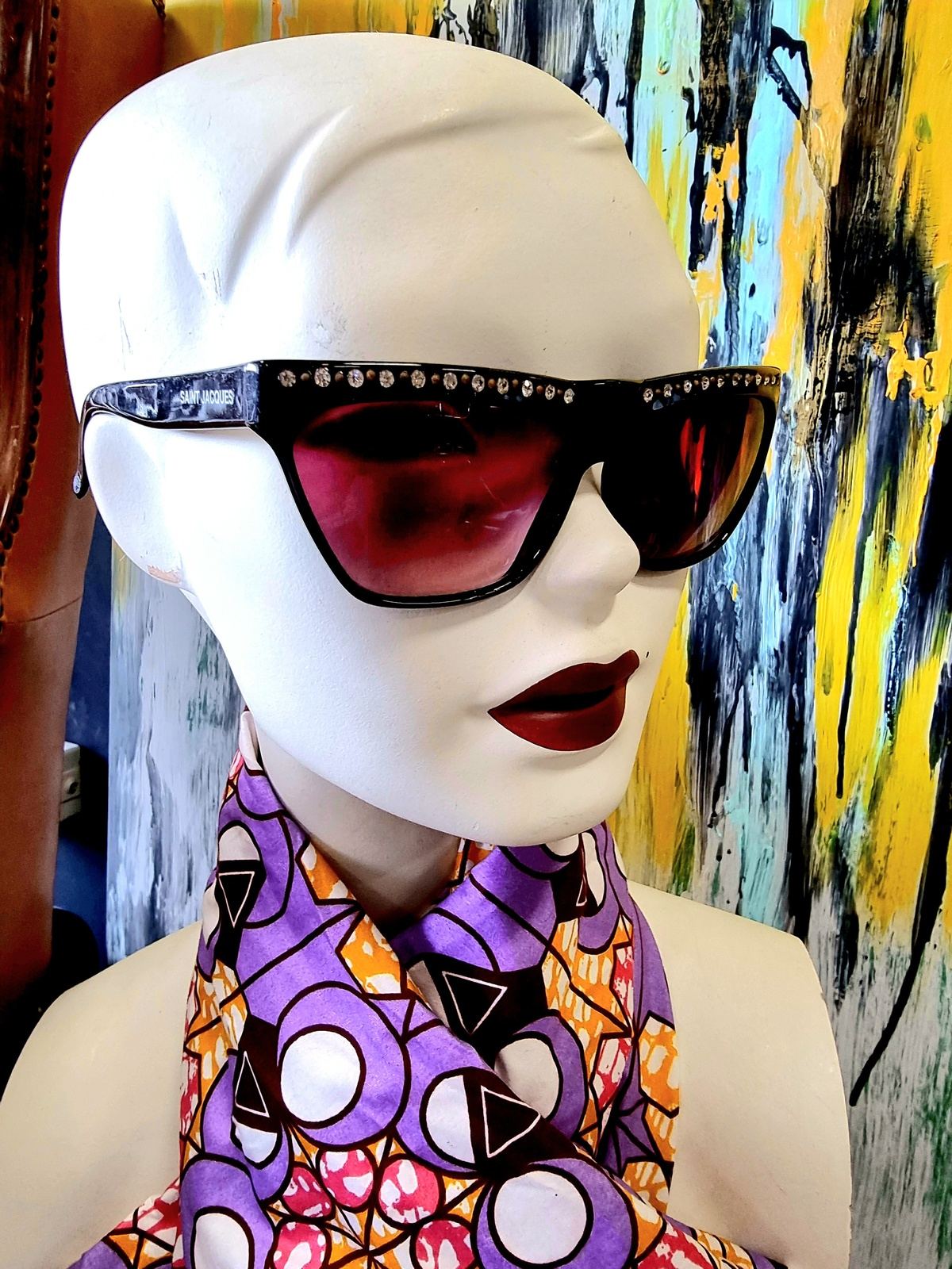 Brand New Deadstock Vintage 80's Saint Jacques Sunglasses