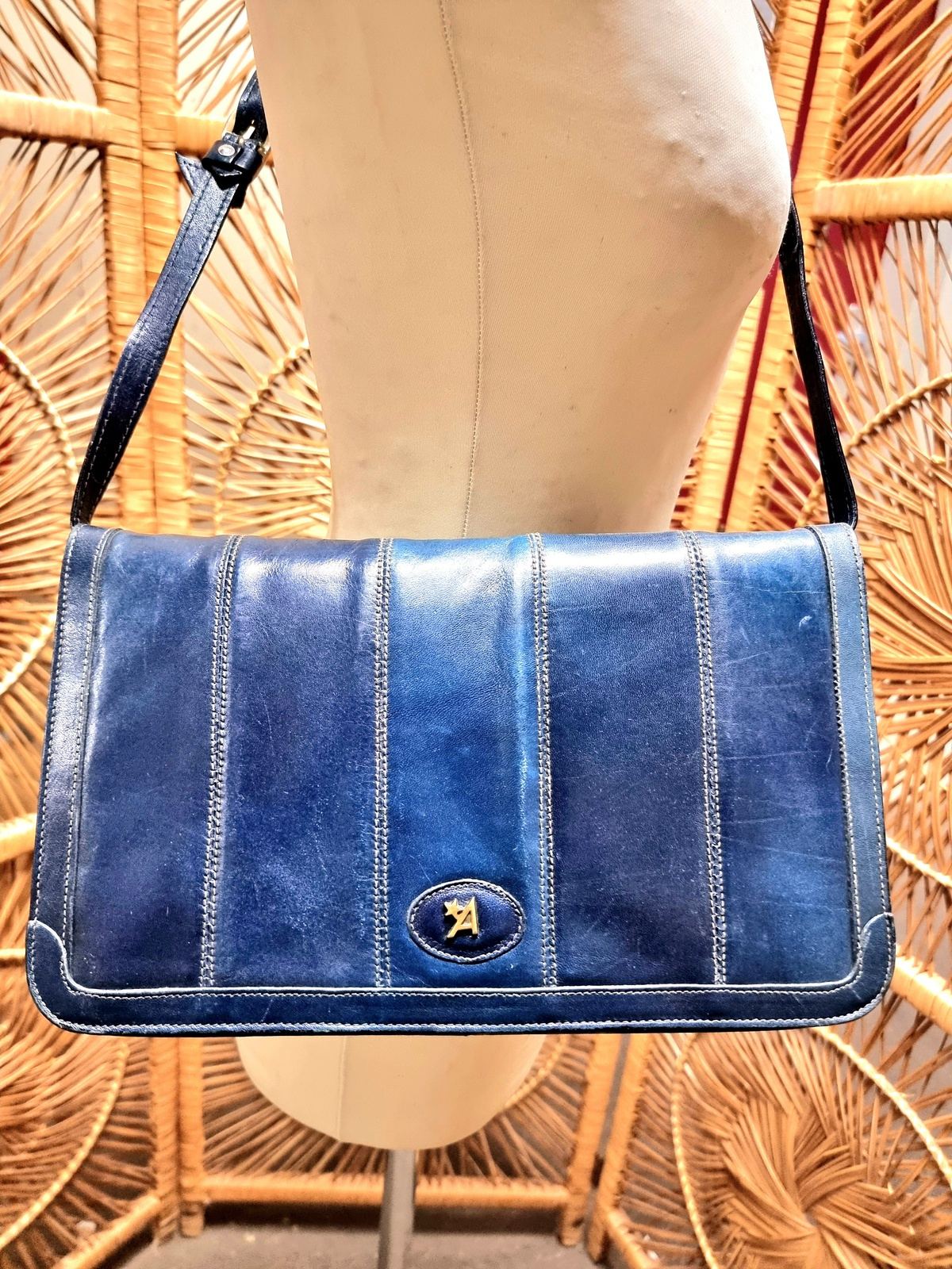 Vintage 80's Assima Creations Shoulder / Clutch bag