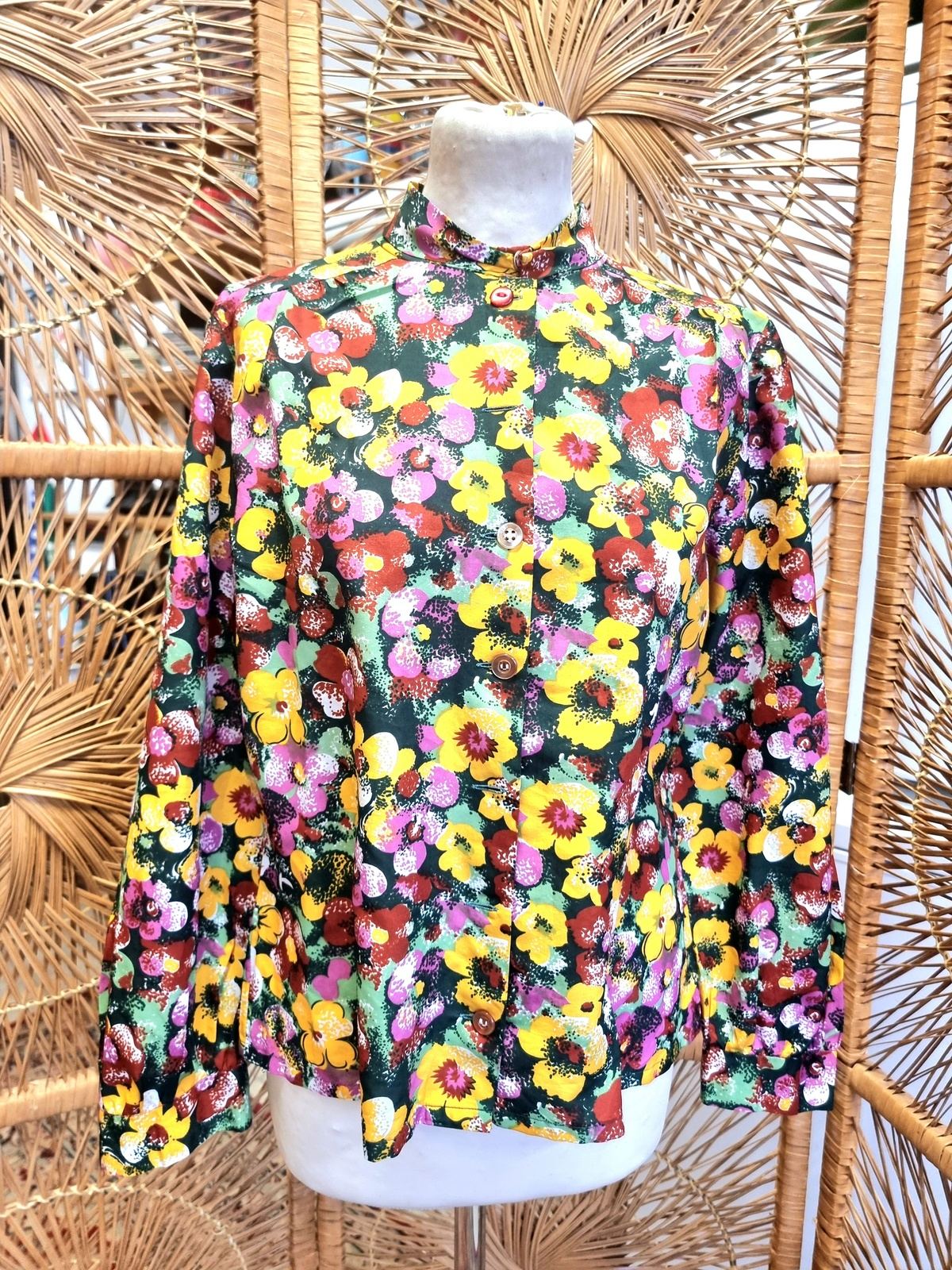 Vintage 70's Floral Shirt