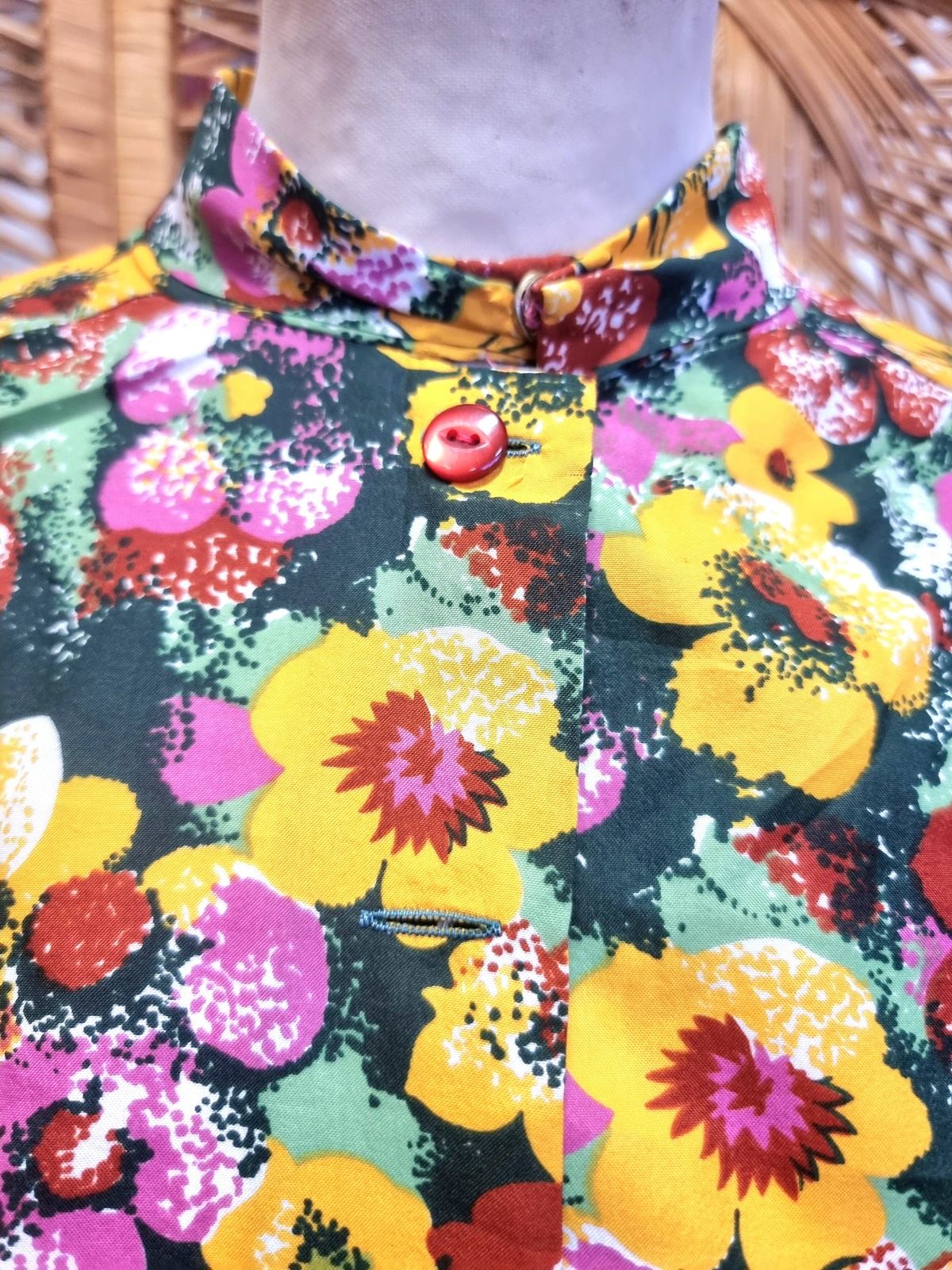 Vintage 70's Floral Shirt