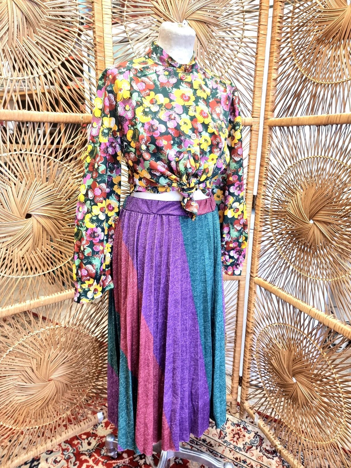 Vintage 70's Floral Shirt