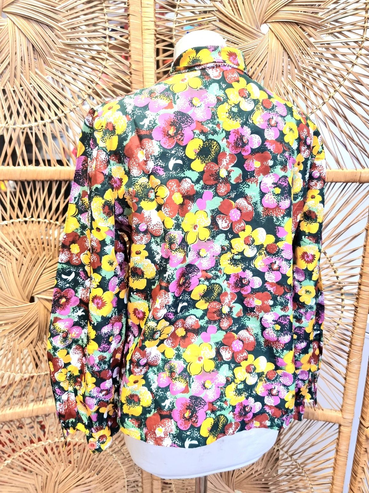Vintage 70's Floral Shirt