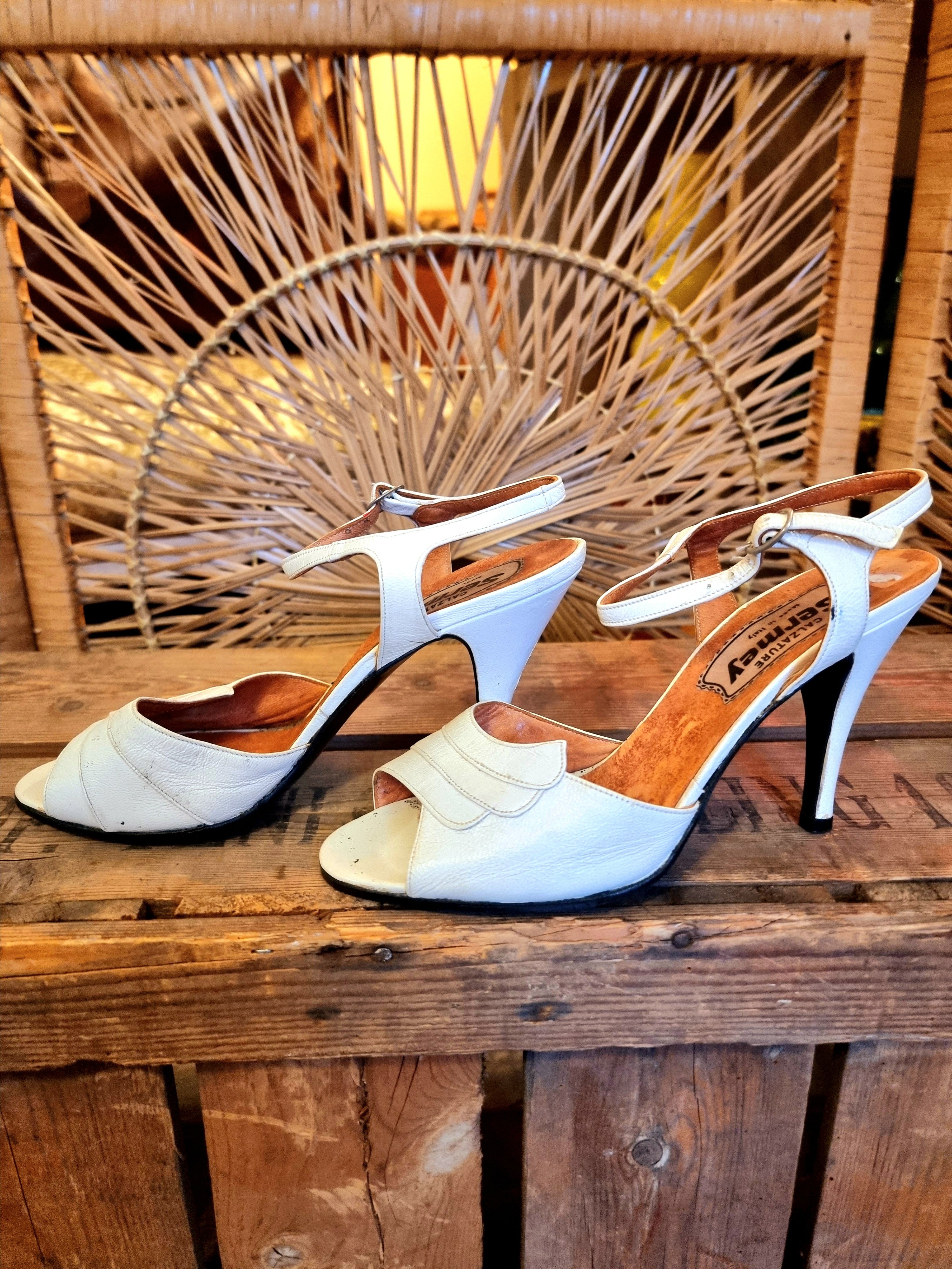 Vintage Brand New Calzature Sermey Shoes
