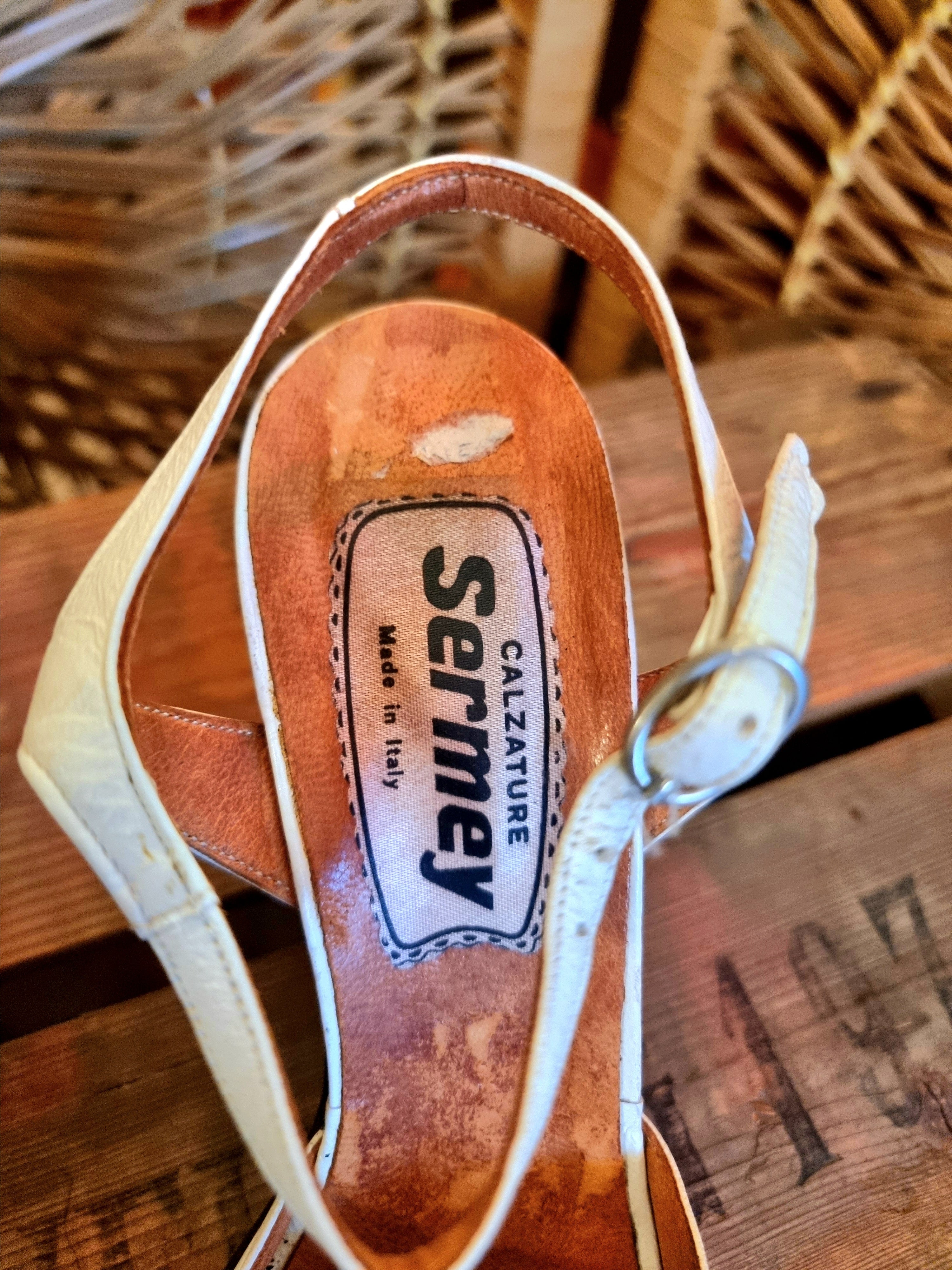 Vintage Brand New Calzature Sermey Shoes