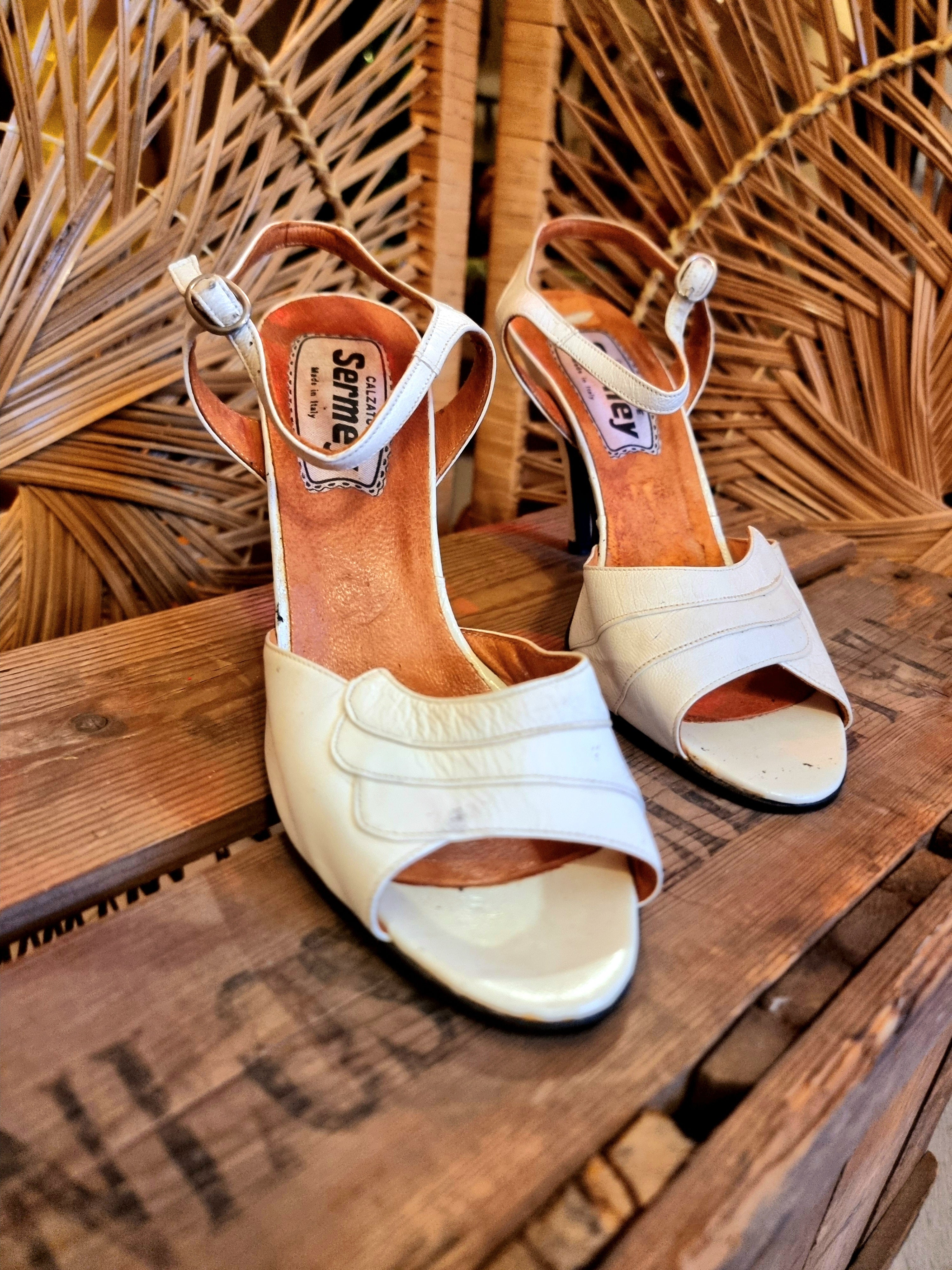 Vintage Brand New Calzature Sermey Shoes