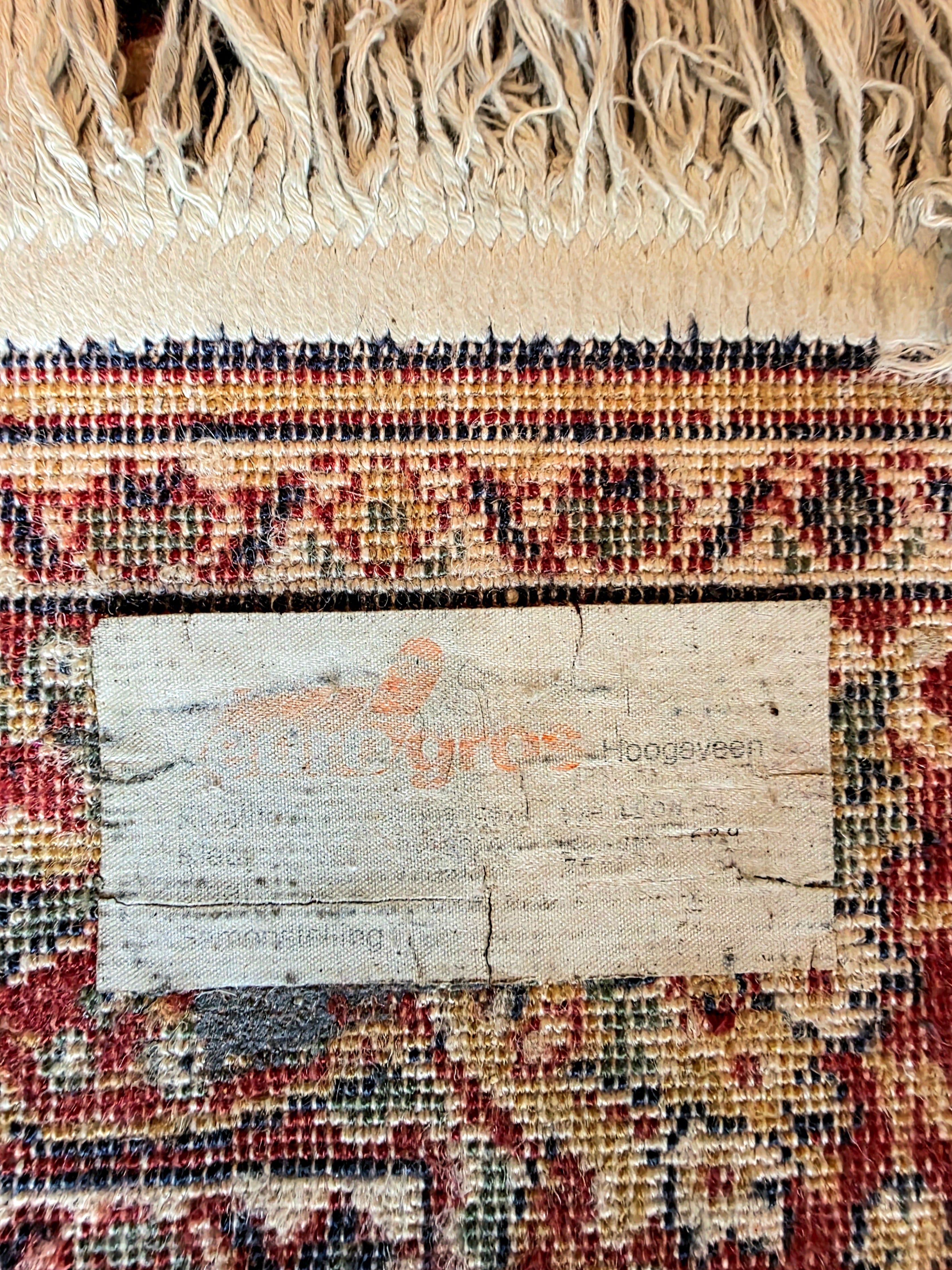 Vintage Persian Pure New wool Rug by Eurogros