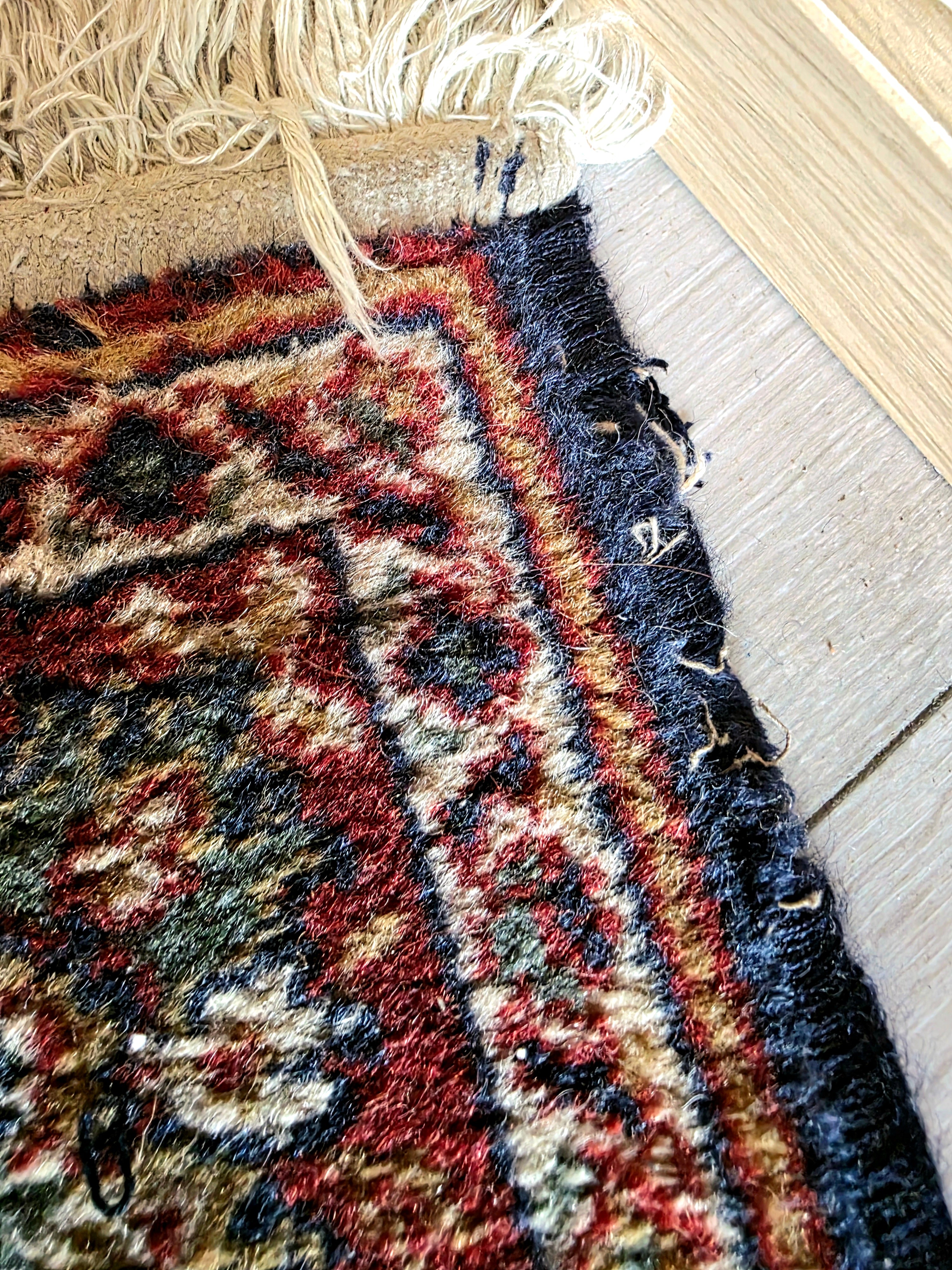 Vintage Persian Pure New wool Rug by Eurogros