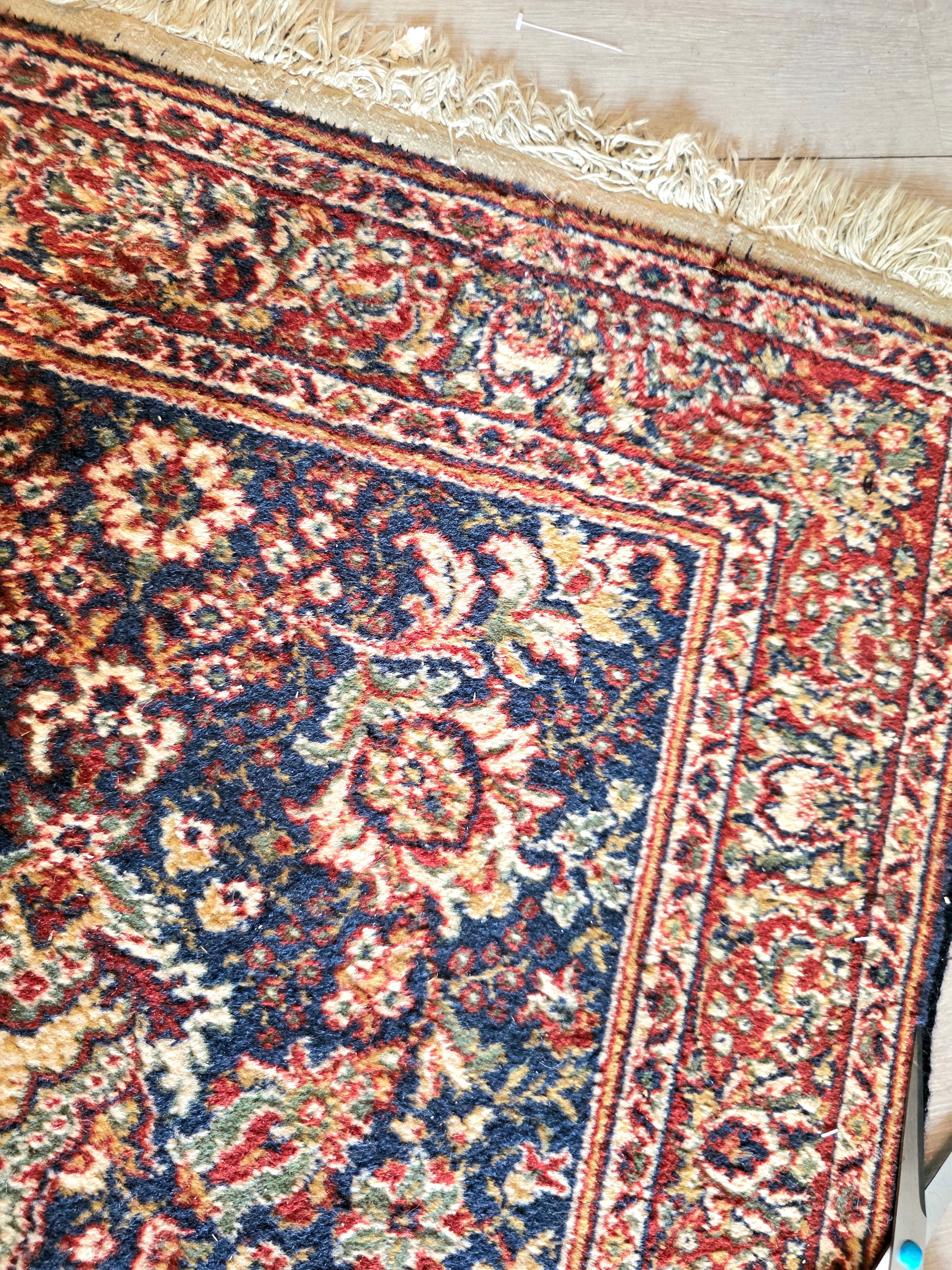 Vintage Persian Pure New wool Rug by Eurogros