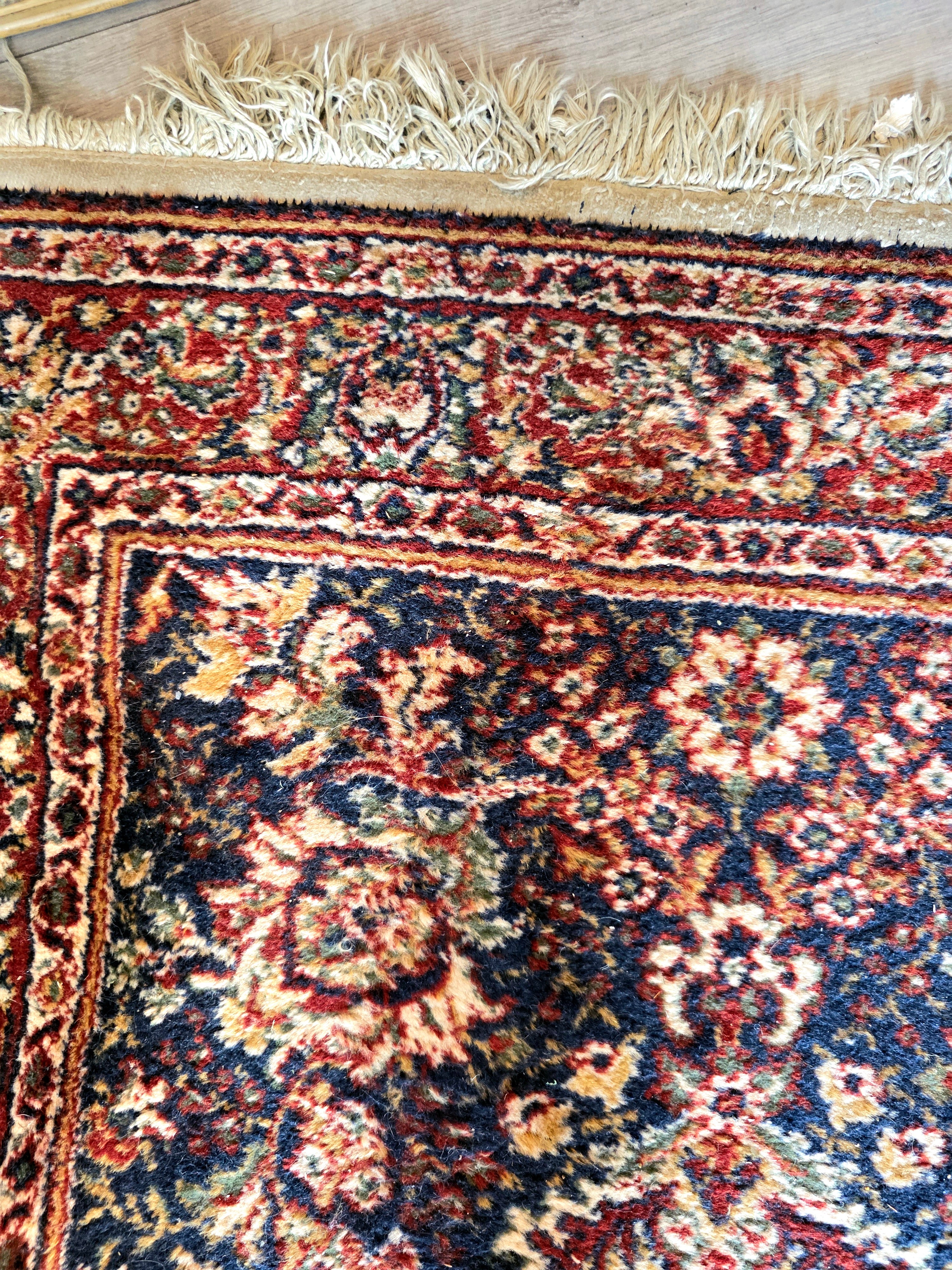 Vintage Persian Pure New wool Rug by Eurogros