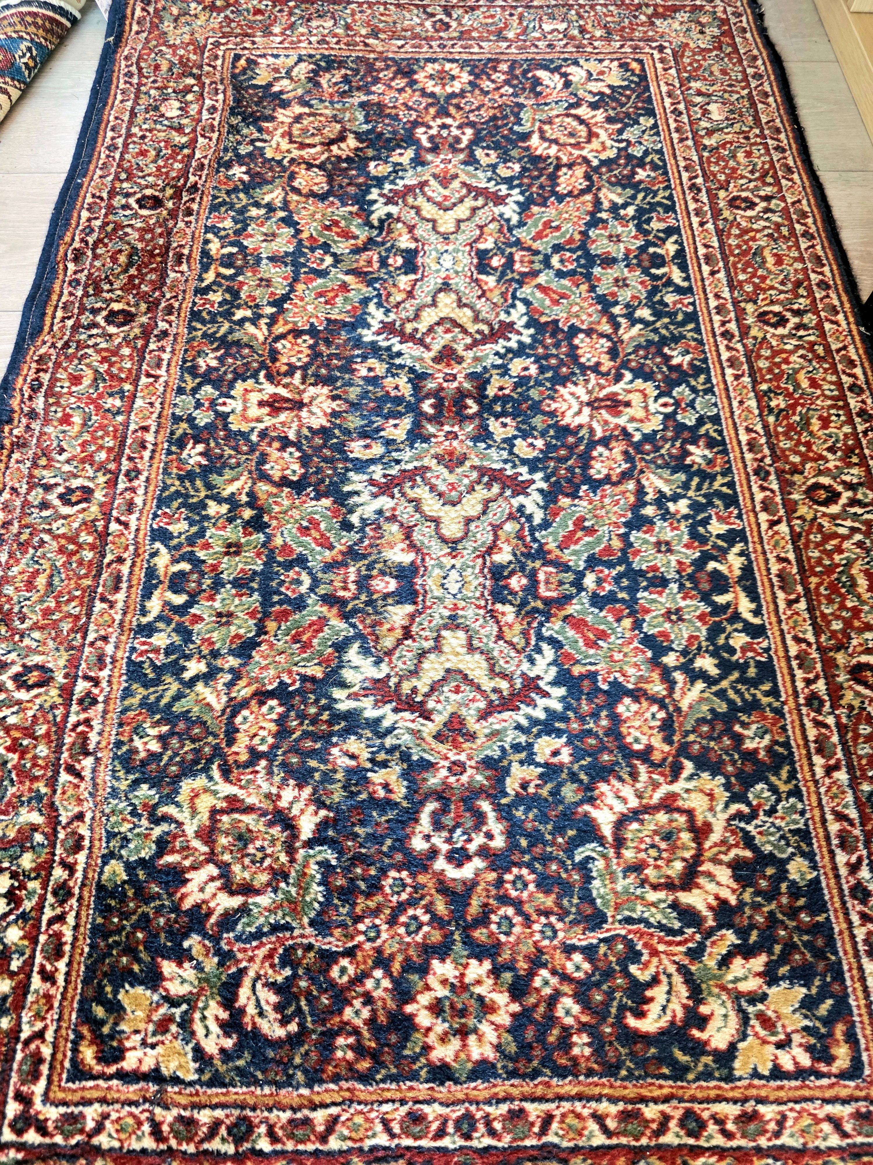 Vintage Persian Pure New wool Rug by Eurogros