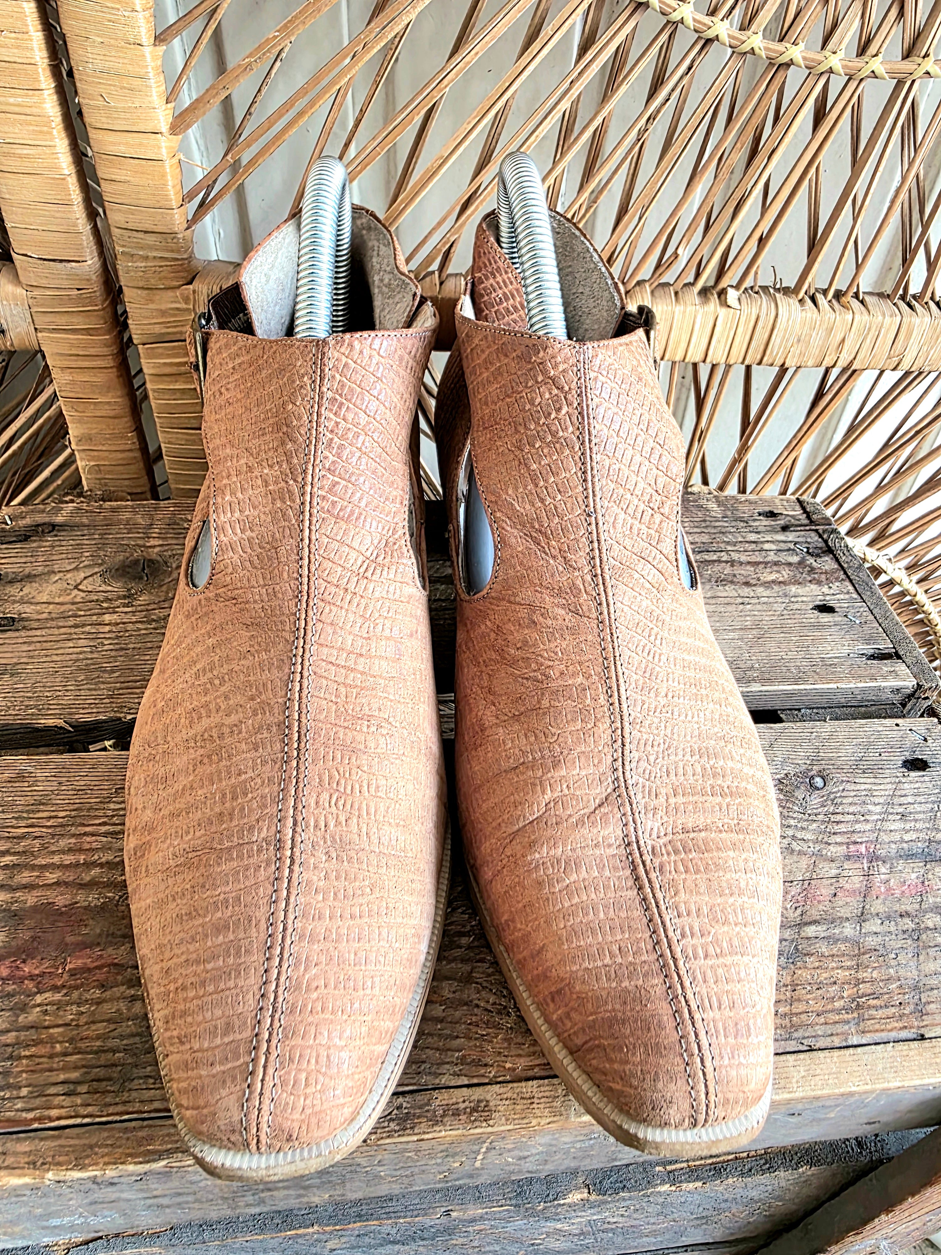 Vintage 80s Bladelli Ankle Boots