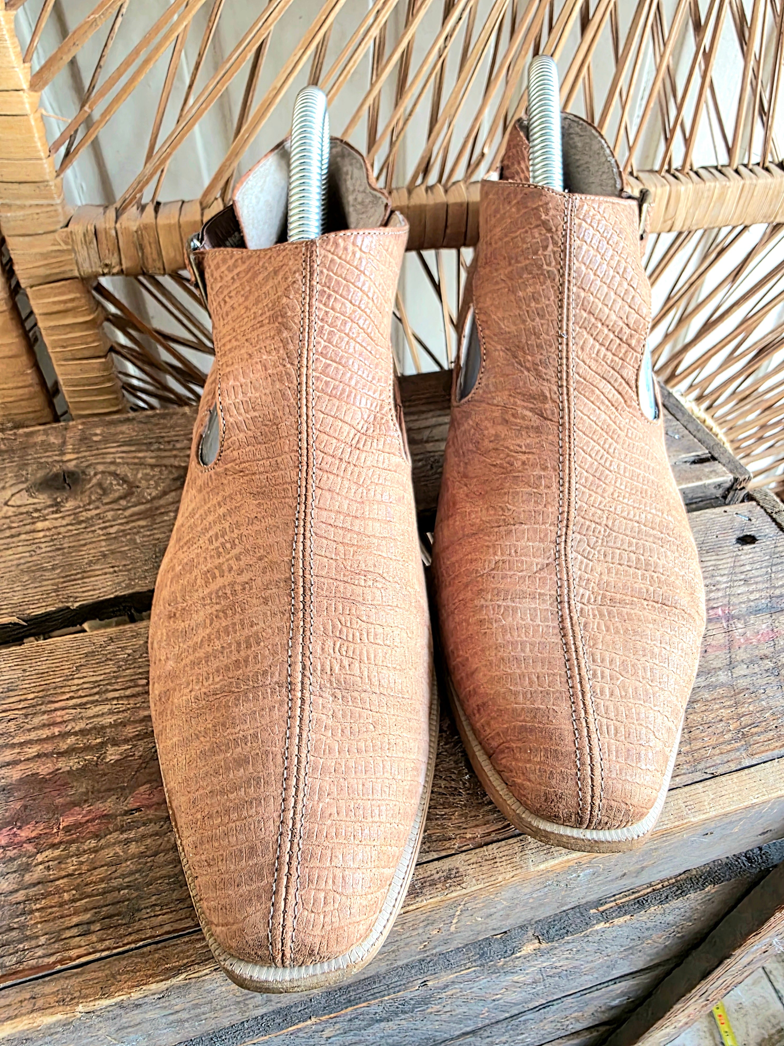 Vintage 80s Bladelli Ankle Boots